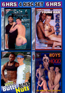 6 Hours Interracial #11 - 4 DVD Box Set Front